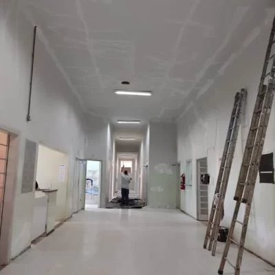 Reforma dos corredores da Santa Casa